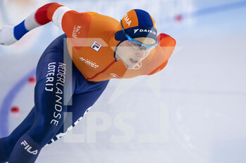 2021-01-16 - Marcel Bosker of The Netherlands during the ISU European Speed Skating Champonships 2021, Allround and Sprint on January 16, 2021 at Thialf Icerink in Heerenveen, Netherlands - Photo Douwe Bijlsma / Orange Pictures / DPPI - ISU EUROPEAN SPEED SKATING CHAMPONSHIPS 2021 - ICE SKATING - WINTER SPORTS