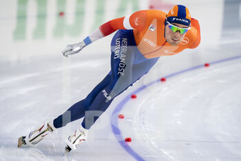 2021-01-16 - Patrick Roest of The Netherlands during the ISU European Speed Skating Champonships 2021, Allround and Sprint on January 16, 2021 at Thialf Icerink in Heerenveen, Netherlands - Photo Douwe Bijlsma / Orange Pictures / DPPI - ISU EUROPEAN SPEED SKATING CHAMPONSHIPS 2021 - ICE SKATING - WINTER SPORTS
