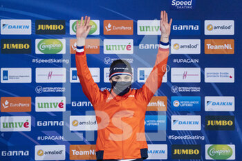 2021-01-16 - Femke Kok of The Netherlands during the ISU European Speed Skating Champonships 2021, Allround and Sprint on January 16, 2021 at Thialf Icerink in Heerenveen, Netherlands - Photo Douwe Bijlsma / Orange Pictures / DPPI - ISU EUROPEAN SPEED SKATING CHAMPONSHIPS 2021 - ICE SKATING - WINTER SPORTS
