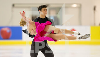2021-02-13 - Nicole Rosanna Calderari (IceLab) Junior Dance - PATTINAGGIO ARTISTICO - GRAND PRIX D'ITALIA - SHORT PROGRAM - ICE SKATING - WINTER SPORTS
