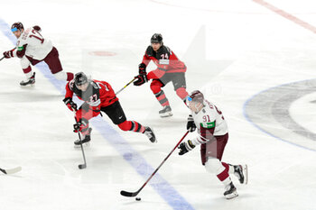 2021-05-21 - Contrast from (Canada) M. Bunting and N. Beaudin (Canada) agaisnt (Latvia) R. Kennins - WORLD CHAMPIONSHIP 2021 - CANADA VS LATVIA - ICE HOCKEY - WINTER SPORTS