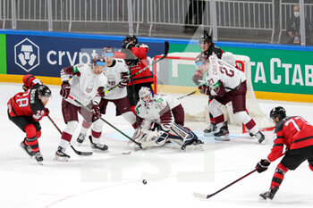 2021-05-21 - A. Henrique (Canada) shot on goal   - WORLD CHAMPIONSHIP 2021 - CANADA VS LATVIA - ICE HOCKEY - WINTER SPORTS