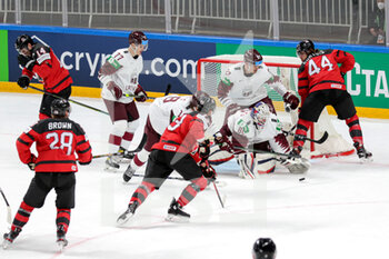 2021-05-21 - A. Henrique (Canada) shot on goal  - WORLD CHAMPIONSHIP 2021 - CANADA VS LATVIA - ICE HOCKEY - WINTER SPORTS