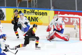 2021-05-21 - Shots on goal by team Germany and save - WORLD CHAMPIONSHIP 2021 - GERMANY VS ITALY - ICE HOCKEY - WINTER SPORTS
