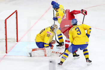 2021-05-22 - shot on goal by True (Denmark)  - WORLD CHAMPIONSHIP 2021 - DENMARK VS SWEDEN - ICE HOCKEY - WINTER SPORTS