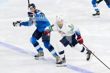 2021-05-22 - Tennyson (USA) Kontiola (Finland)  - WORLD CHAMPIONSHIP 2021 - FINLAND VS USA - ICE HOCKEY - WINTER SPORTS