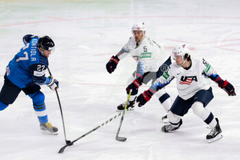2021-05-22 -  Kontiola (Finland)  contrast by Hellickson and Clendening (USA)  - WORLD CHAMPIONSHIP 2021 - FINLAND VS USA - ICE HOCKEY - WINTER SPORTS