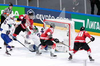 2021-05-26 - Comtois  (Canada) 
Henrique  (Canada) 
Haukeland (Norway) - WORLD CHAMPIONSHIP 2021 - CANADA VS NORWAY - ICE HOCKEY - WINTER SPORTS