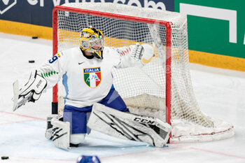 2021-05-27 - Fadani Davide  (Italy) - WORLD CHAMPIONSHIP 2021 - FINLAND VS ITALY - ICE HOCKEY - WINTER SPORTS