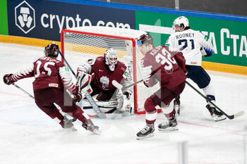 2021-05-27 - Rooney Kevin (USA) 
Kivlenieks Matiss (Latvia)  - WORLD CHAMPIONSHIP 2021 - USA VS LATVIA - ICE HOCKEY - WINTER SPORTS