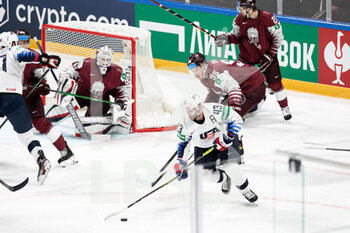 2021-05-27 - Blackwell Colin (USA)
Kivlenieks Matiss (Latvia)  - WORLD CHAMPIONSHIP 2021 - USA VS LATVIA - ICE HOCKEY - WINTER SPORTS