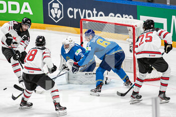 2021-05-28 - Brown (Canada) 
Henrique (Canada) 
Shutov  (Kaz) - WORLD CHAMPIONSHIP 2021 - KAZKHSTAN VS CANADA - ICE HOCKEY - WINTER SPORTS