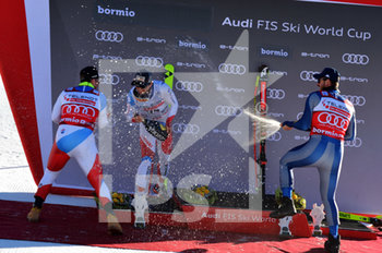 2019-12-28 - podio champagne - COPPA DEL MONDO - DISCESA LIBERA MASCHILE - ALPINE SKIING - WINTER SPORTS