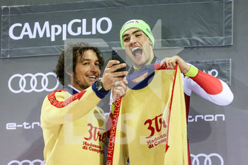 2020-01-08 - YULE Daniel SUI con Giorgio Rocca - COPPA DEL MONDO - 3TRE - NIGHT SLALOM MASCHILE - ALPINE SKIING - WINTER SPORTS