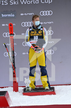 2020-12-29 - Podio Adrian Smiseth Sejersted 3° podio superg Bormio fisskiworldcup 2020 - COPPA DEL MONDO - SUPERG MEN - ALPINE SKIING - WINTER SPORTS