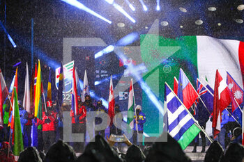 2021-02-07 - SKIING - FIS ALPINE WORLD CHAMPIONSHIPS CORTINA 2021, Opening cerimony Cortina D'Ampezzo, Veneto, Italy 2021-02-07 - Sunday - 2021 FIS ALPINE WORLD SKI CHAMPIONSHIPS - OPENING CEREMONY - ALPINE SKIING - WINTER SPORTS