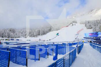 2021-02-08 - Landscape, atmosphere of Alpine Combinated Women Cancelled by too much snow  - 2021 FIS ALPINE WORLD SKI CHAMPIONSHIPS - ALPINE COMBINED - WOMEN - ALPINE SKIING - WINTER SPORTS