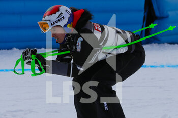 2021-02-09 - 2021 FIS ALPINE WORLD SKI CHAMPIONSHIPS, SG WOMEN Cortina D'Ampezzo, Veneto, Italy 2021-02-09 - Tuesday Image shows: Race Cancelled - Racer Inspection - 2021 FIS ALPINE WORLD SKI CHAMPIONSHIPS - SUPER GIANT - WOMEN - ALPINE SKIING - WINTER SPORTS