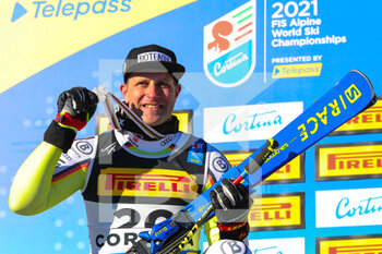 2021-02-11 - BAUMANN Romed (GER) SILVER MEDAL - 2021 FIS ALPINE WORLD SKI CHAMPIONSHIPS - SUPER G - MEN - ALPINE SKIING - WINTER SPORTS