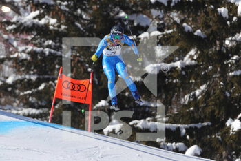 2021-02-12 - 2021 FIS ALPINE WORLD SKI CHAMPIONSHIPS, TRA - DH WOMEN Cortina D'Ampezzo, Veneto, Italy 2021-02-12 - Friday Image shows MARSAGLIA Francesca (ITA) - 2021 FIS ALPINE WORLD SKI CHAMPIONSHIPS - TRAINING DOWNHILL - WOMEN - ALPINE SKIING - WINTER SPORTS