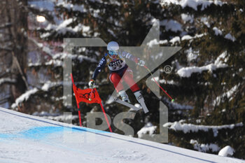 2021-02-12 - 2021 FIS ALPINE WORLD SKI CHAMPIONSHIPS, TRA - DH WOMEN Cortina D'Ampezzo, Veneto, Italy 2021-02-12 - Friday Image shows PLESHKOVA Iulija (RUS) - 2021 FIS ALPINE WORLD SKI CHAMPIONSHIPS - TRAINING DOWNHILL - WOMEN - ALPINE SKIING - WINTER SPORTS