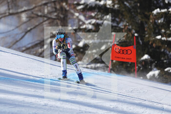 2021-02-12 - 2021 FIS ALPINE WORLD SKI CHAMPIONSHIPS, TRA - DH WOMEN Cortina D'Ampezzo, Veneto, Italy 2021-02-12 - Friday Image shows FERK Marusa (SLO) - 2021 FIS ALPINE WORLD SKI CHAMPIONSHIPS - TRAINING DOWNHILL - WOMEN - ALPINE SKIING - WINTER SPORTS