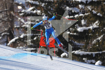 2021-02-12 - 2021 FIS ALPINE WORLD SKI CHAMPIONSHIPS, TRA - DH WOMEN Cortina D'Ampezzo, Veneto, Italy 2021-02-12 - Friday Image shows MUZAFERIJA Elvedina (BIH) - 2021 FIS ALPINE WORLD SKI CHAMPIONSHIPS - TRAINING DOWNHILL - WOMEN - ALPINE SKIING - WINTER SPORTS
