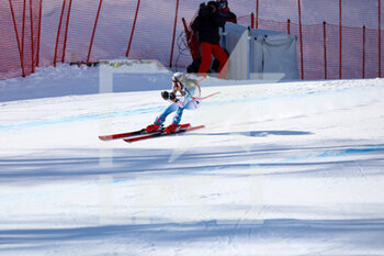 2021-02-13 - ROSS Laurenne (USA) in action - 2021 FIS ALPINE WORLD SKI CHAMPIONSHIPS - DOWNHILL - WOMEN - ALPINE SKIING - WINTER SPORTS