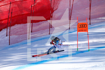 2021-02-13 - WILES Jacqueline (USA) in action - 2021 FIS ALPINE WORLD SKI CHAMPIONSHIPS - DOWNHILL - WOMEN - ALPINE SKIING - WINTER SPORTS