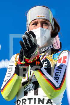 2021-02-13 - WEIDLE Kira (GER) Podium - 2021 FIS ALPINE WORLD SKI CHAMPIONSHIPS - DOWNHILL - WOMEN - ALPINE SKIING - WINTER SPORTS