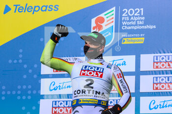 2021-02-14 -  SANDER Andreas (GER) SILVER MEDAL - 2021 FIS ALPINE WORLD SKI CHAMPIONSHIPS - DOWNHILL - MEN - ALPINE SKIING - WINTER SPORTS