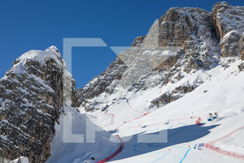 2021-02-14 - A sight of Vertigine the slope of the Men's Downhill - 2021 FIS ALPINE WORLD SKI CHAMPIONSHIPS - DOWNHILL - MEN - ALPINE SKIING - WINTER SPORTS