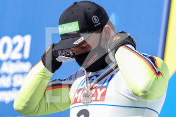 2021-02-14 - SANDER Andreas GER second classified on the men's downhill in Cortina d'Ampezzo - 2021 FIS ALPINE WORLD SKI CHAMPIONSHIPS - DOWNHILL - MEN - ALPINE SKIING - WINTER SPORTS