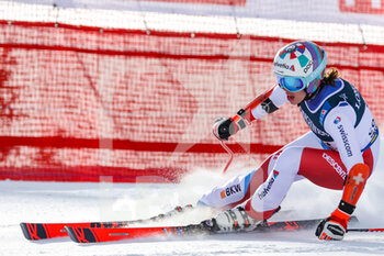 2021-02-15 - Suisse’s Michelle Gisin skies during her first race SuperG  - 2021 FIS ALPINE WORLD SKI CHAMPIONSHIPS - ALPINE COMBINED - WOMEN - ALPINE SKIING - WINTER SPORTS