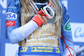 2021-02-15 - SHIFFRIN Mikaela (USA) Gold Medal  - 2021 FIS ALPINE WORLD SKI CHAMPIONSHIPS - ALPINE COMBINED - WOMEN - ALPINE SKIING - WINTER SPORTS