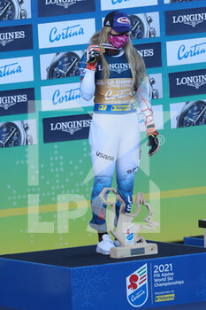 2021-02-15 - SHIFFRIN Mikaela (USA) Gold Medal - 2021 FIS ALPINE WORLD SKI CHAMPIONSHIPS - ALPINE COMBINED - WOMEN - ALPINE SKIING - WINTER SPORTS