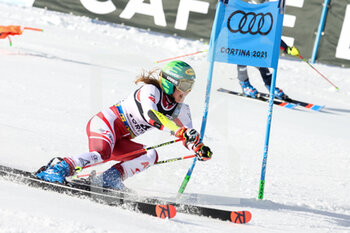 2021-02-16 - Katharina LIENSBERGER winner of the gold medal - 2021 FIS ALPINE WORLD SKI CHAMPIONSHIPS - PARALLEL GIANT SLALOM - WOMEN - ALPINE SKIING - WINTER SPORTS