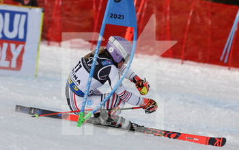 2021-02-16 - 2021 FIS ALPINE WORLD SKI CHAMPIONSHIPS, Women's Parallel Cortina D'Ampezzo, Veneto, Italy 2021-02-16 - Tuesday Image shows (FRA) Bonze Medal  - 2021 FIS ALPINE WORLD SKI CHAMPIONSHIPS - PARALLEL GIANT SLALOM - WOMEN - ALPINE SKIING - WINTER SPORTS