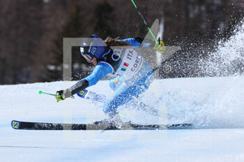 2021-02-17 - Crash Lara Della Mea - 2021 FIS ALPINE WORLD SKI CHAMPIONSHIPS - ALPINE TEAM PARALLEL - ALPINE SKIING - WINTER SPORTS