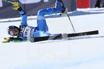 2021-02-17 - Crash Lara Della Mea - 2021 FIS ALPINE WORLD SKI CHAMPIONSHIPS - ALPINE TEAM PARALLEL - ALPINE SKIING - WINTER SPORTS