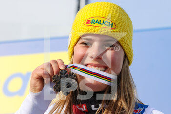 2021-02-18 - Katharina LIENSBERGER (AUT) bronze medal - 2021 FIS ALPINE WORLD SKI CHAMPIONSHIPS - GIANT SLALOM - WOMEN - ALPINE SKIING - WINTER SPORTS