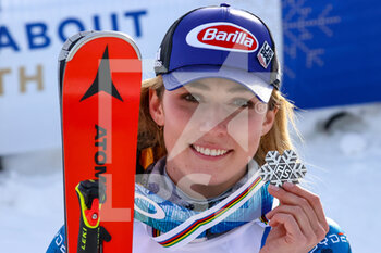 2021-02-18 - Mikaela SHIFFRIN (USA) silver medal - 2021 FIS ALPINE WORLD SKI CHAMPIONSHIPS - GIANT SLALOM - WOMEN - ALPINE SKIING - WINTER SPORTS
