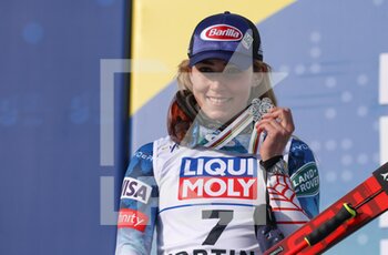 2021-02-18 - SHIFFRIN Mikaela (USA) Silver Medal  - 2021 FIS ALPINE WORLD SKI CHAMPIONSHIPS - GIANT SLALOM - WOMEN - ALPINE SKIING - WINTER SPORTS