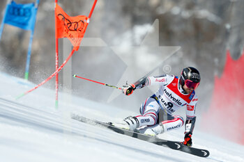2021-02-19 - Mathieu Faivre (FRA) in action during the first run - 2021 FIS ALPINE WORLD SKI CHAMPIONSHIPS - GIANT SLALOM - MEN - ALPINE SKIING - WINTER SPORTS
