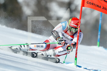 2021-02-19 - Justin Murisier (SUI) in action - 2021 FIS ALPINE WORLD SKI CHAMPIONSHIPS - GIANT SLALOM - MEN - ALPINE SKIING - WINTER SPORTS