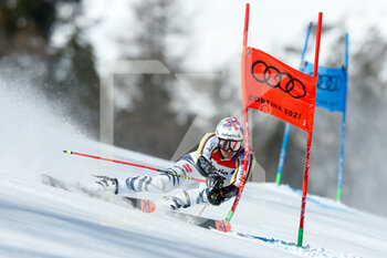 2021-02-19 - Stefan Luiz (GER) in action during the first run - 2021 FIS ALPINE WORLD SKI CHAMPIONSHIPS - GIANT SLALOM - MEN - ALPINE SKIING - WINTER SPORTS