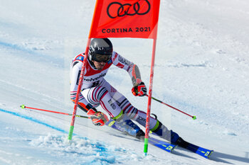 2021-02-19 - Victor Muffat Jeandet (FRA) in action - 2021 FIS ALPINE WORLD SKI CHAMPIONSHIPS - GIANT SLALOM - MEN - ALPINE SKIING - WINTER SPORTS