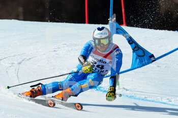 2021-02-19 - Riccardo Tonetti (ITA) in action - 2021 FIS ALPINE WORLD SKI CHAMPIONSHIPS - GIANT SLALOM - MEN - ALPINE SKIING - WINTER SPORTS