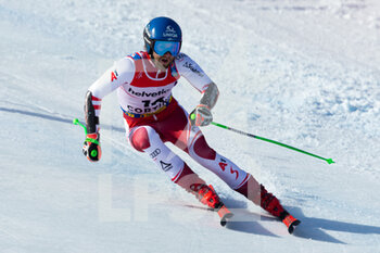 2021-02-19 - Marco Schwarz (AUT) finishes 3rd - 2021 FIS ALPINE WORLD SKI CHAMPIONSHIPS - GIANT SLALOM - MEN - ALPINE SKIING - WINTER SPORTS
