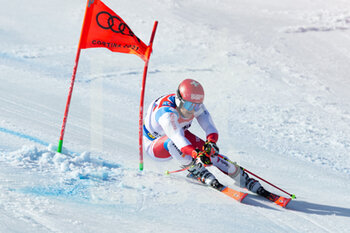 2021-02-19 - Loic Mellard (SUI) finishes in 5th postion - 2021 FIS ALPINE WORLD SKI CHAMPIONSHIPS - GIANT SLALOM - MEN - ALPINE SKIING - WINTER SPORTS